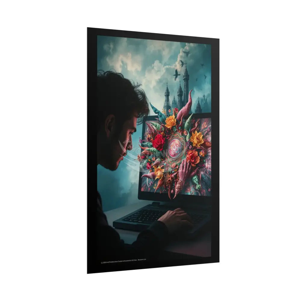 Imagination Artistic & Computer Creativity Art Print Poster