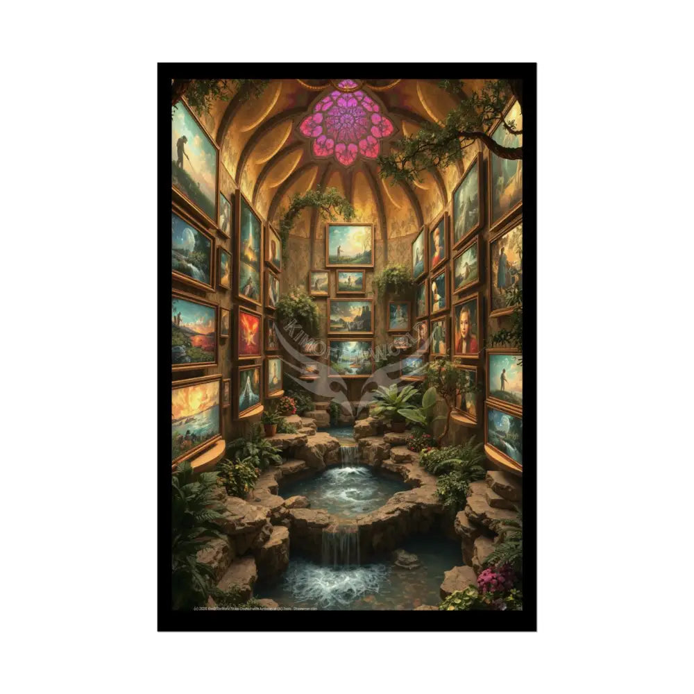Imagination Artistic & Nature Art Gallery Creativity Art Print 24’’ x 36’’ (Vertical) / Semi Glossy Poster