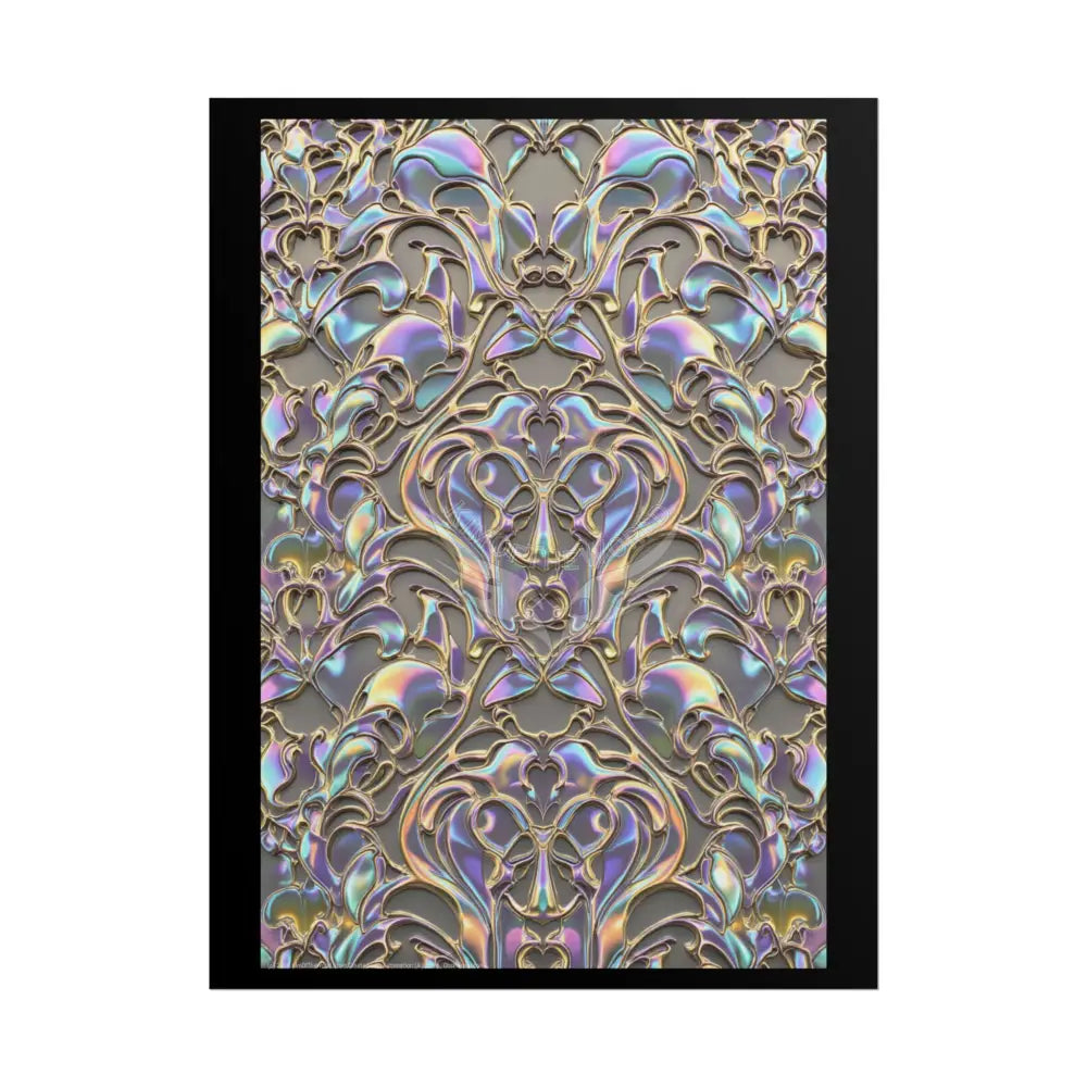 Iridescent Pearlescent Rolled Poster — Shimmer Wall Art 18″ x 24″ (Vertical) / Matte Poster