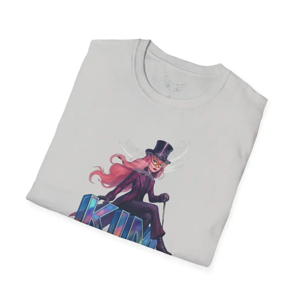’Kim of the World Art Shop’ Sales Team Tee - Softstyle T-Shirt T-Shirt