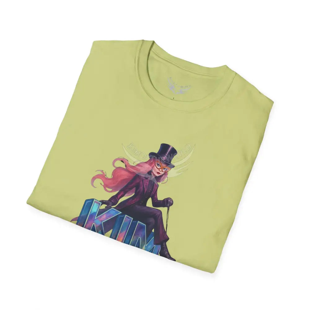 ’Kim of the World Art Shop’ Sales Team Tee - Softstyle T-Shirt T-Shirt