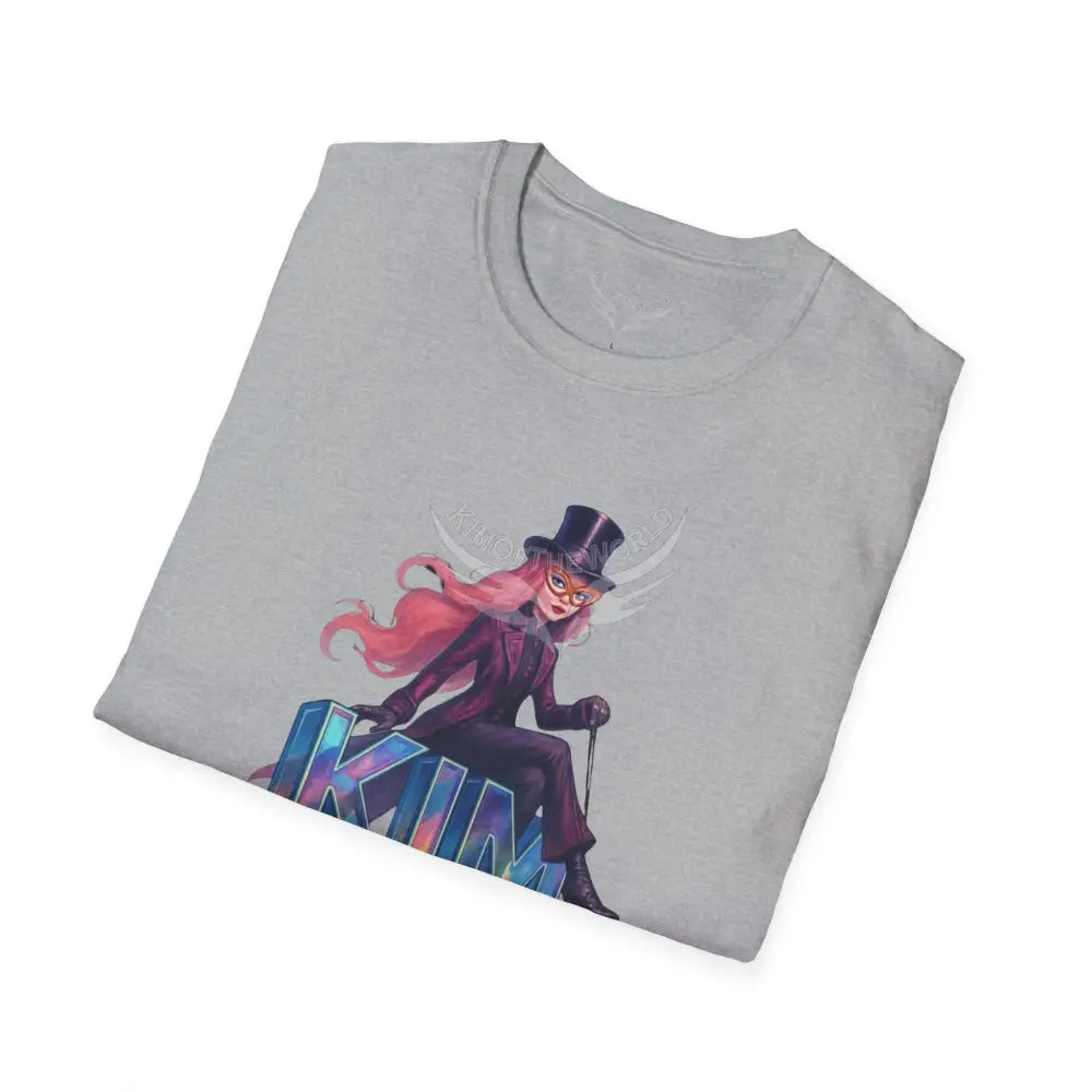 ’Kim of the World Art Shop’ Sales Team Tee - Softstyle T-Shirt T-Shirt