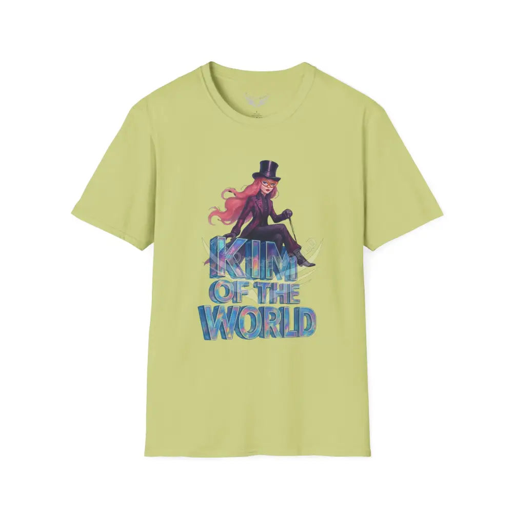 ’Kim of the World Art Shop’ Sales Team Tee - Softstyle T-Shirt Pistachio / S T-Shirt