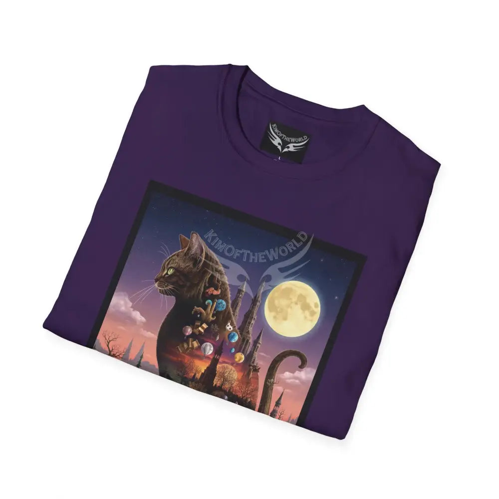 Kitty Moon Mashup - Softstyle T-Shirt T-Shirt