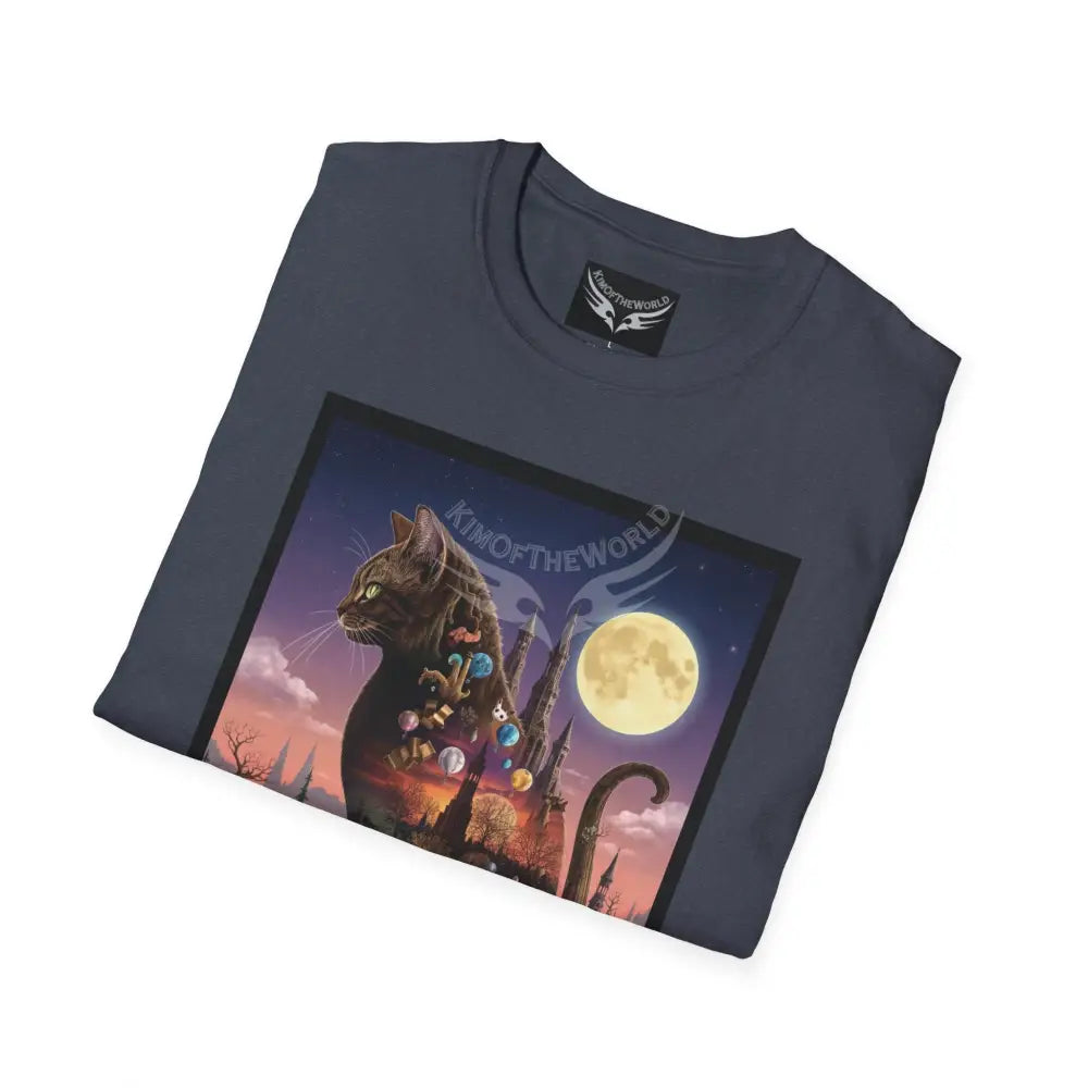 Kitty Moon Mashup - Softstyle T-Shirt T-Shirt