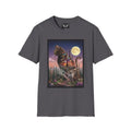 Kitty Moon Mashup - Softstyle T-Shirt Charcoal / XS T-Shirt