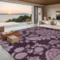 Large Area Rug Floor Carpet (5:4) - Plumb Hydrangea Snowball 120’’x96’’ Rugs & Mats