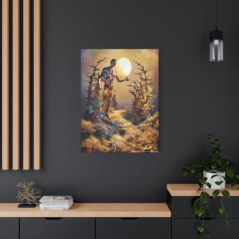 Magic Man Sunlight Canvas — Matte Stretched Wall Art Canvas
