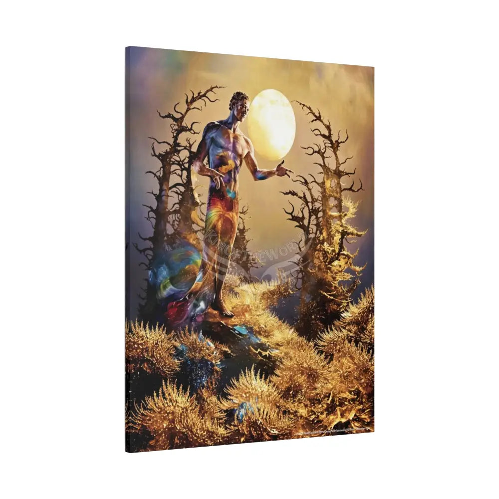 Magic Man Sunlight Canvas — Matte Stretched Wall Art Canvas