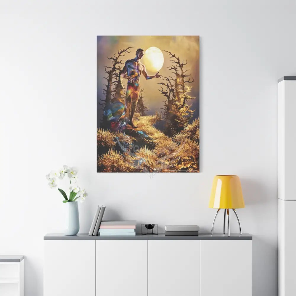 Magic Man Sunlight Canvas — Matte Stretched Wall Art Canvas