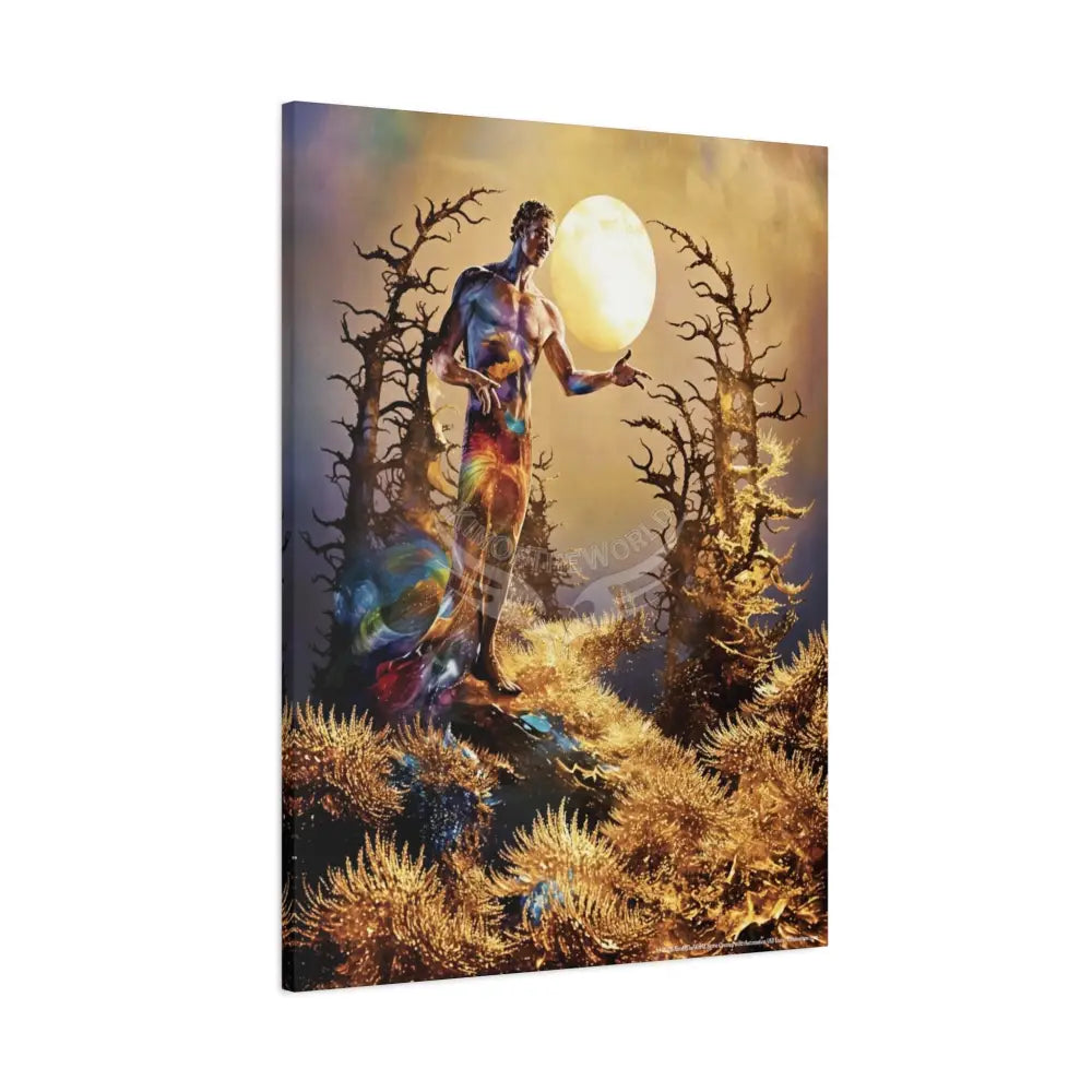 Magic Man Sunlight Canvas — Matte Stretched Wall Art Canvas
