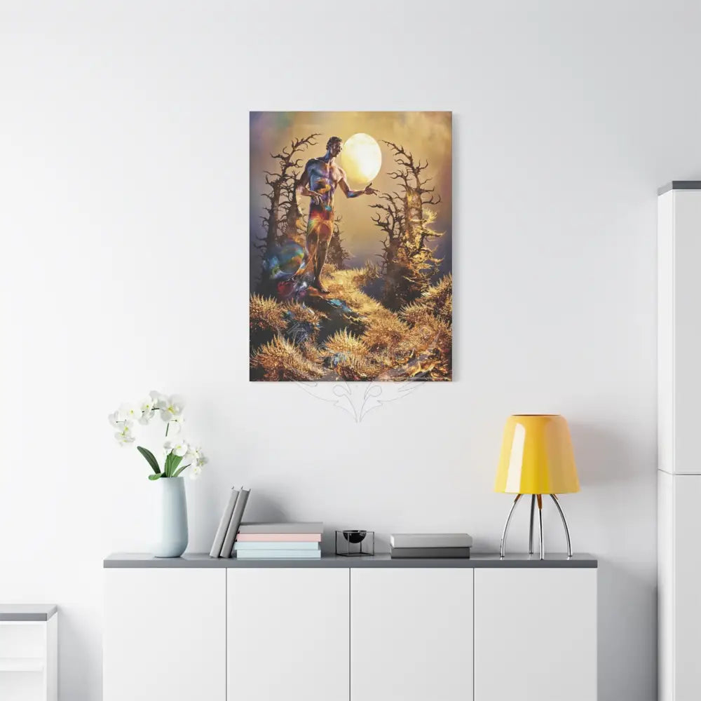 Magic Man Sunlight Canvas — Matte Stretched Wall Art Canvas