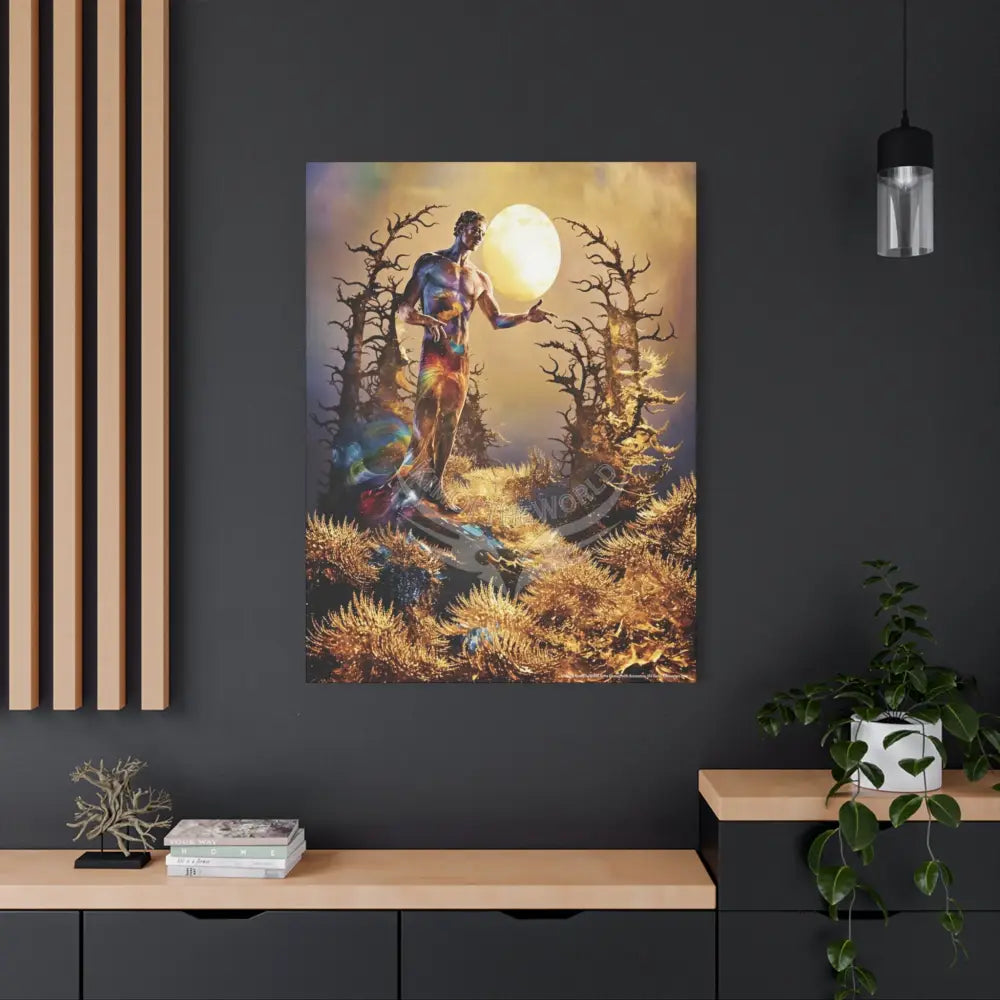 Magic Man Sunlight Canvas — Matte Stretched Wall Art Canvas