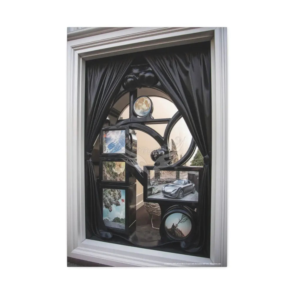 Magic Windows Matte Canvas Print — Multi-Dimensional Wall Art 24’’ x 36’’ (Vertical) / 1.25’’ Canvas