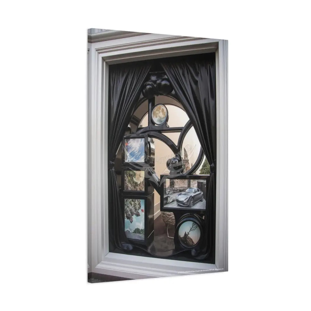 Magic Windows Matte Canvas Print — Multi-Dimensional Wall Art Canvas