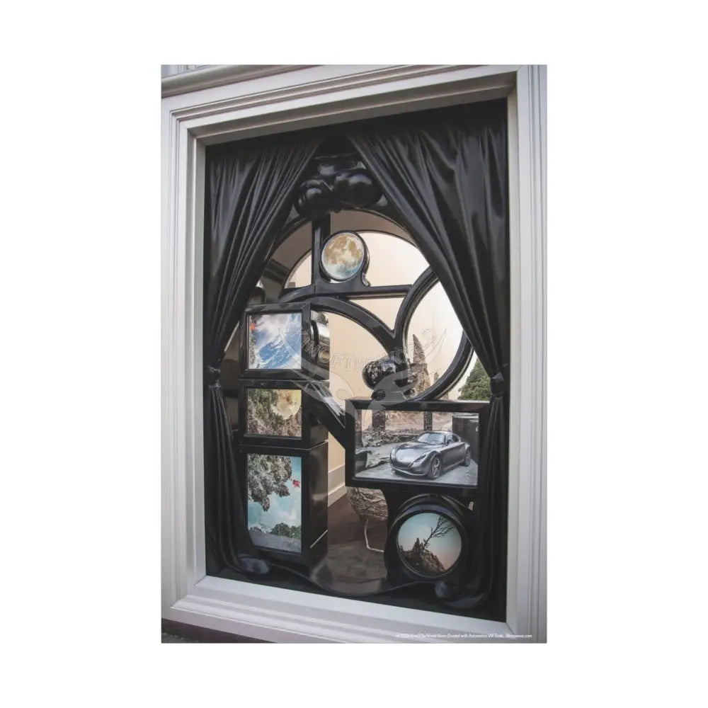 Magic Windows Matte Canvas Print — Multi-Dimensional Wall Art 40’’ x 60’’ (Vertical) / 1.25’’ Canvas