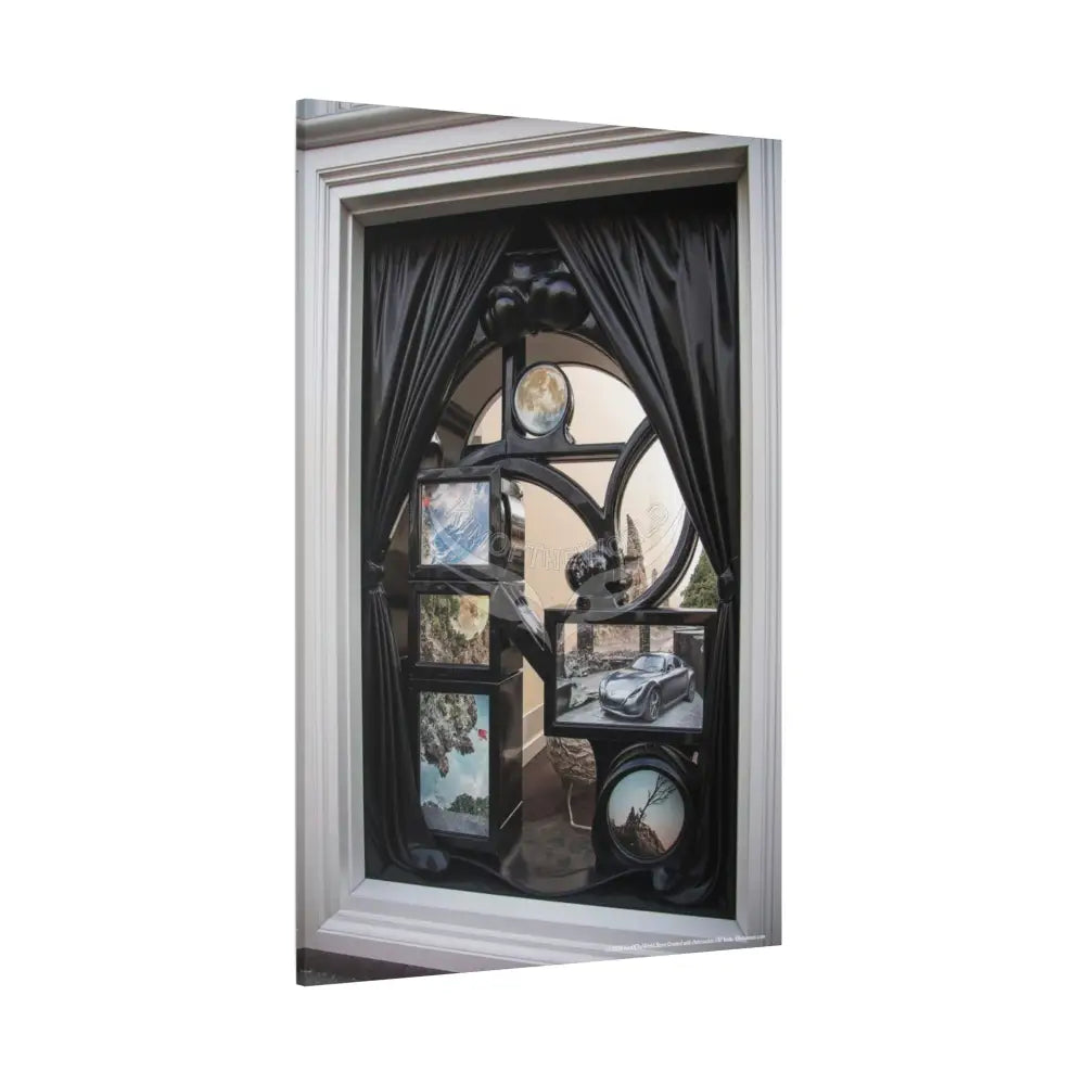 Magic Windows Matte Canvas Print — Multi-Dimensional Wall Art Canvas