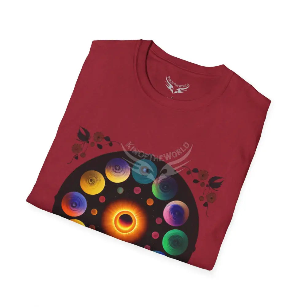 Mandala Phase Abstract Colorful Tee - Softstyle T-Shirt T-Shirt