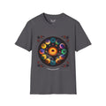 Mandala Phase Abstract Colorful Tee - Softstyle T-Shirt Charcoal / XS T-Shirt