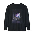 Men’s Shirt Cosmic Portal Photo Long Sleeve Tee Black / S Long-sleeve