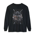 Men’s Shirt Goth Sports Car Photo Long Sleeve Tee Black / S Long-sleeve