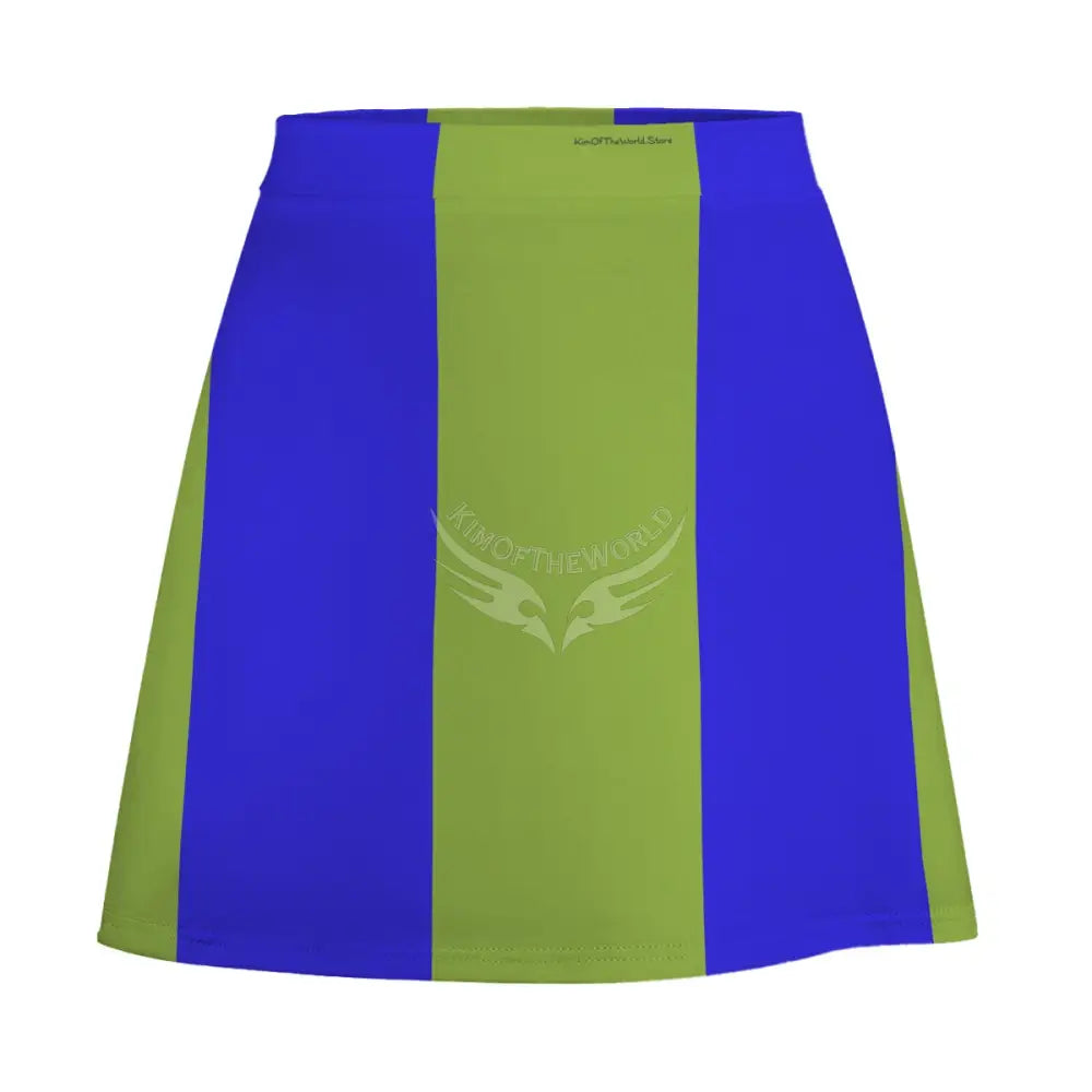 Mini Skirt - Blue and Green Ladies Suit Pcs Women’s Skirts & Dresses