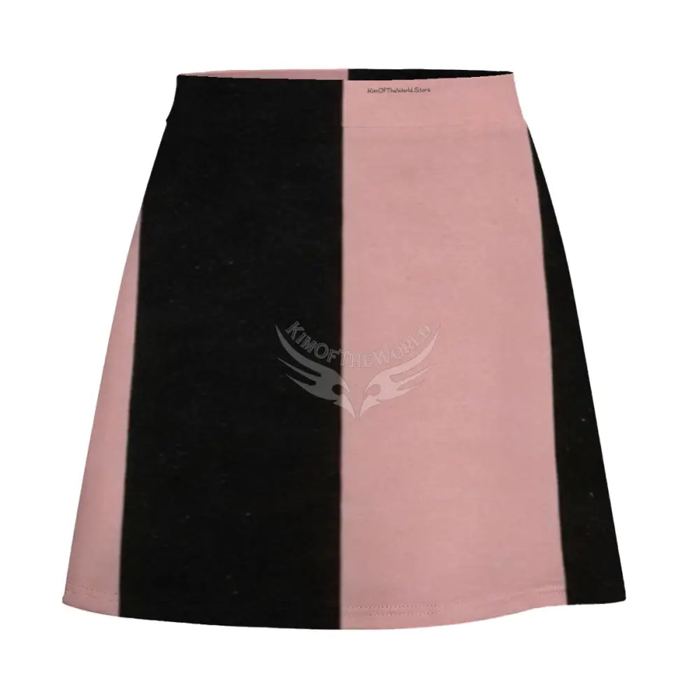 Mini Skirt - Pink and Black Suit Pcs Women’s Skirts & Dresses