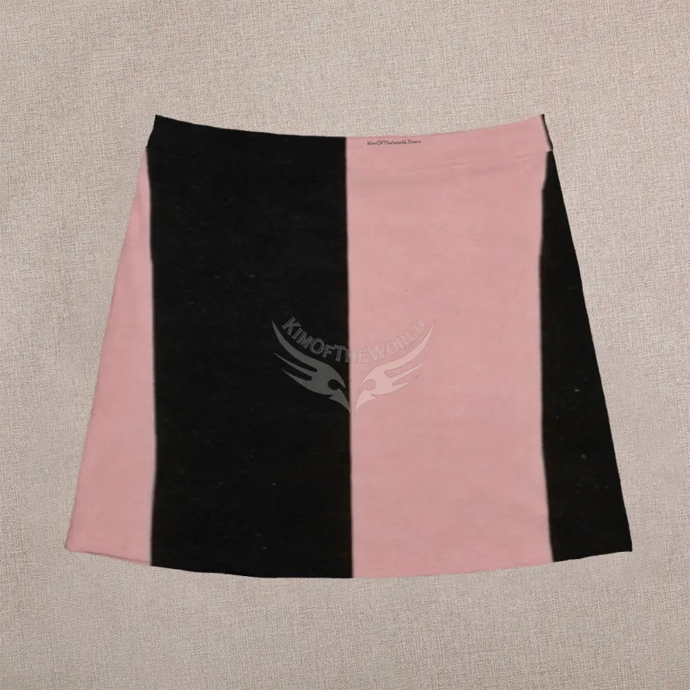 Mini Skirt - Pink and Black Suit Pcs Women’s Skirts & Dresses