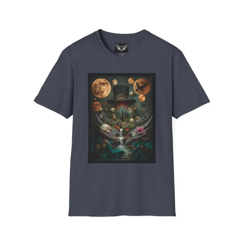 Missing Magician - Softstyle T-Shirt Heather Navy / XS T-Shirt