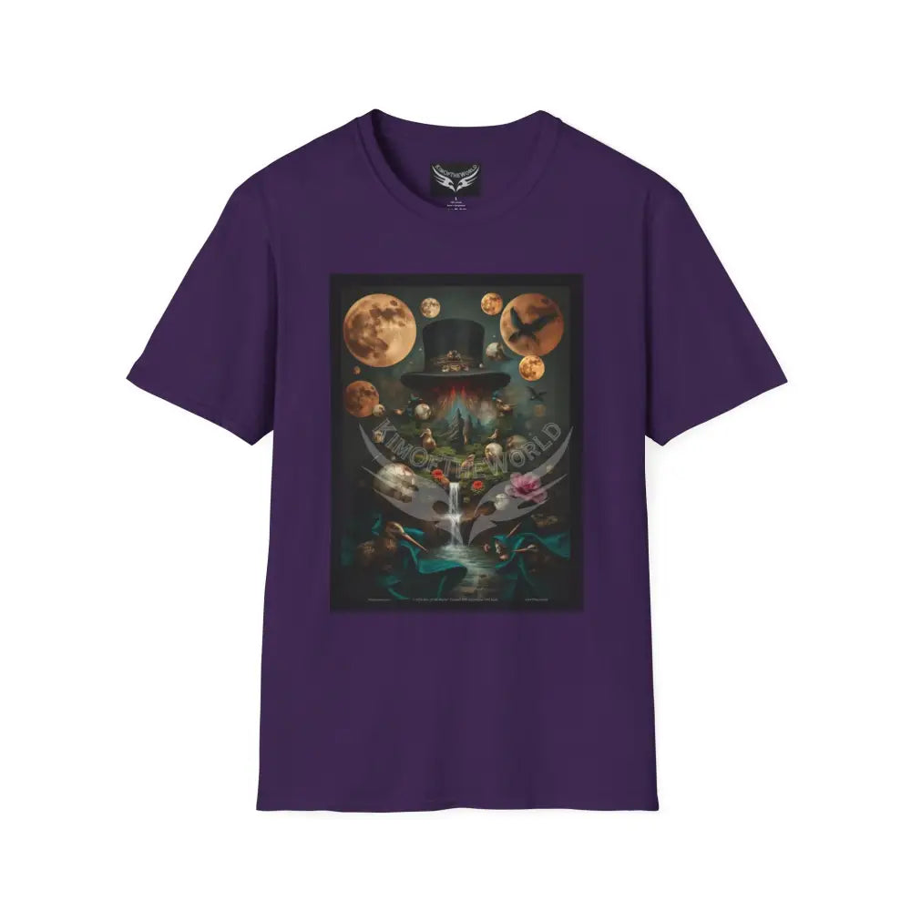 Missing Magician - Softstyle T-Shirt Purple / S T-Shirt