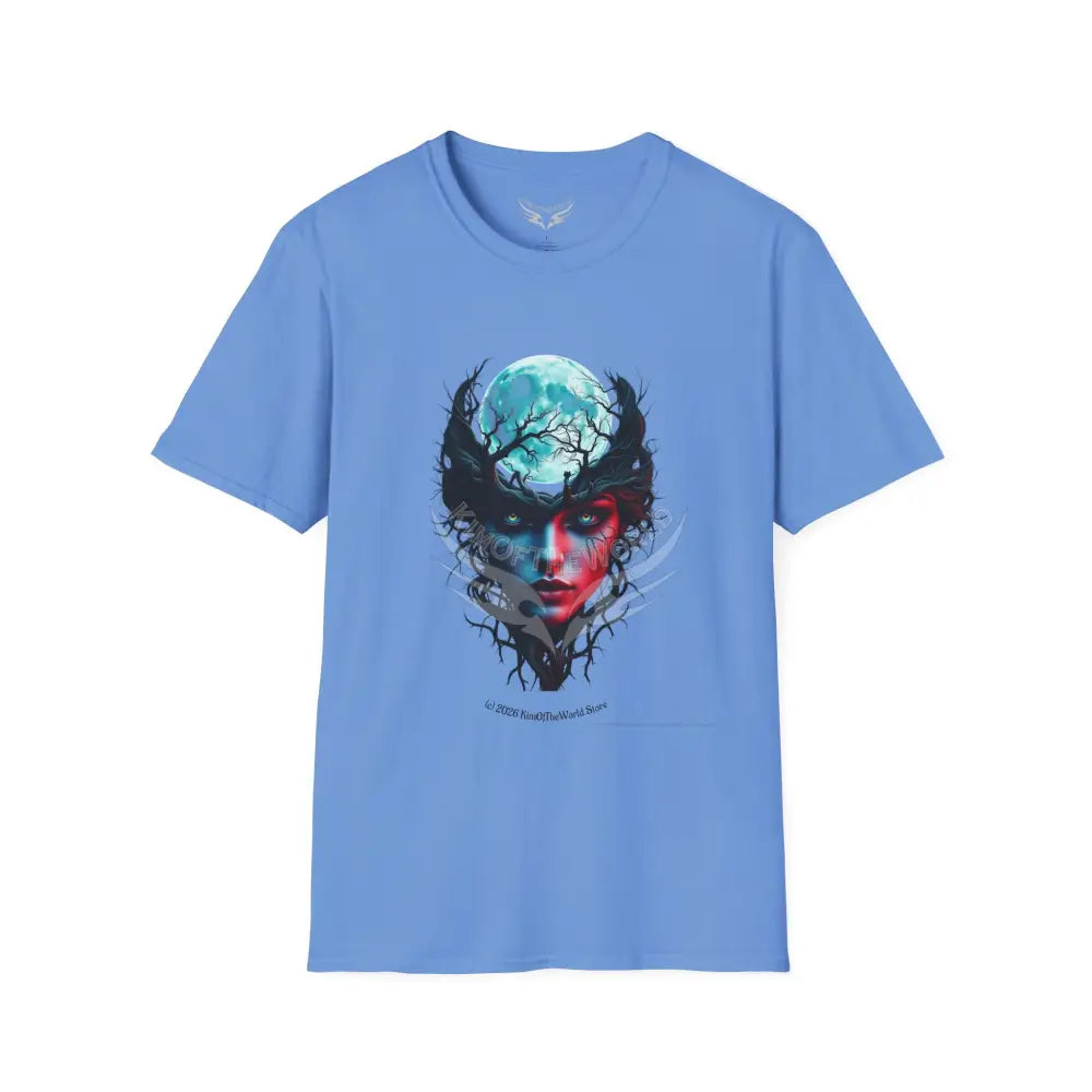 Moon Branch Empowered Lady Tee - Softstyle T-Shirt Carolina Blue / S T-Shirt