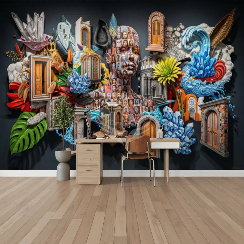 Unpasted Mural Wallpaper 144’’x100’’ - 144’’x100’’ - Wall Coverings