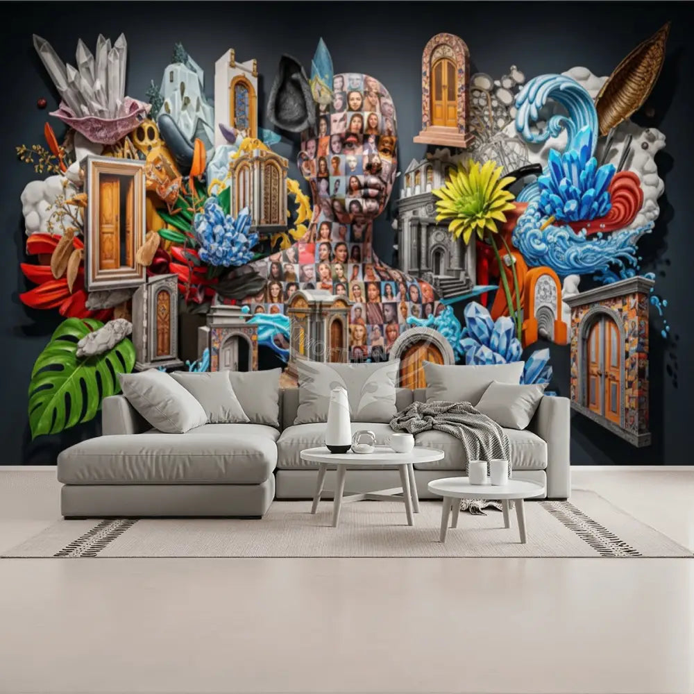 Unpasted Mural Wallpaper 144’’x100’’ - 144’’x100’’ - Wall Coverings