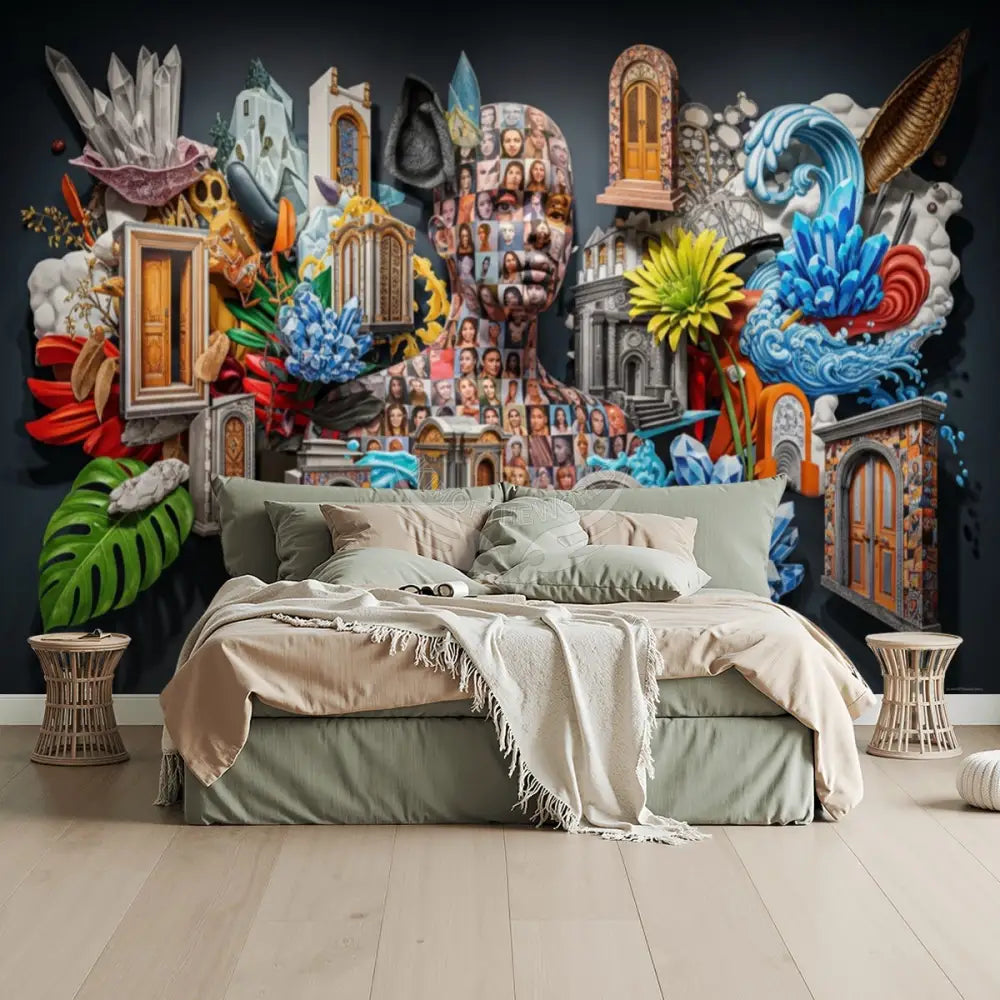 Unpasted Mural Wallpaper 144’’x100’’ - 144’’x100’’ - Wall Coverings