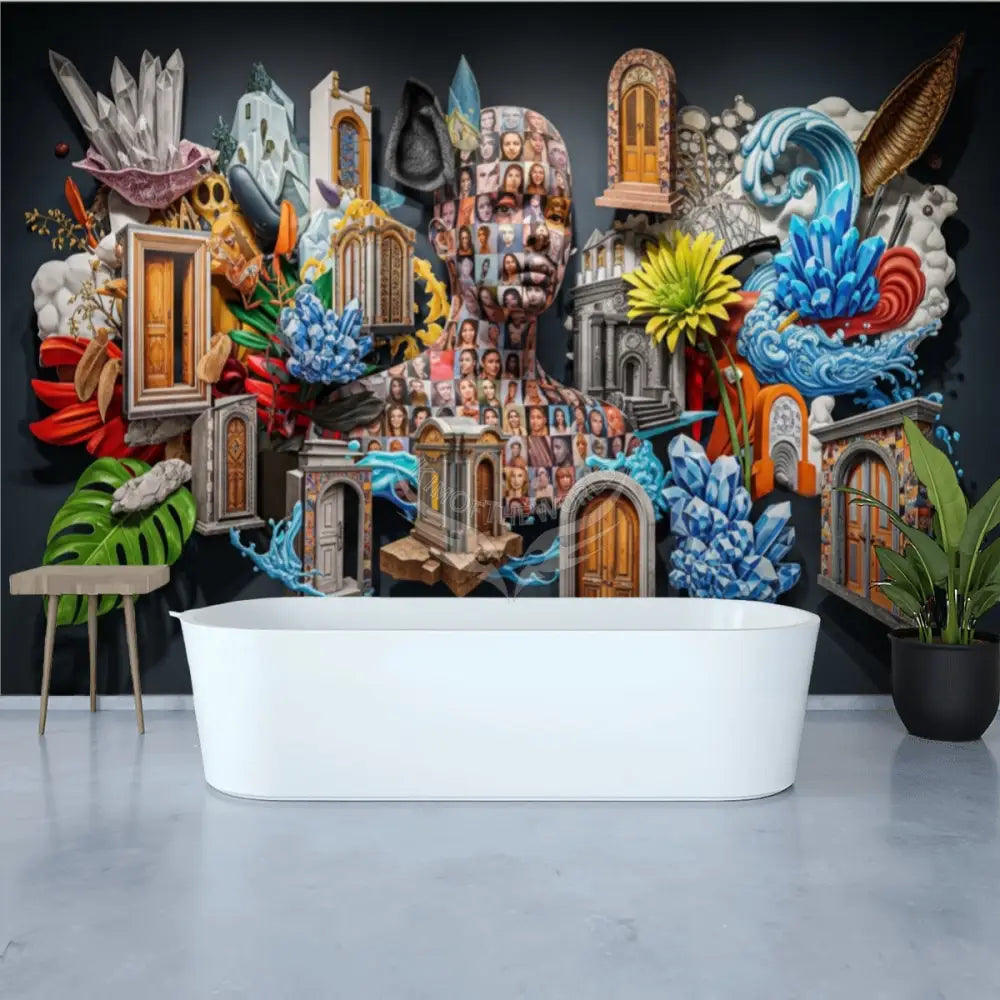 Unpasted Mural Wallpaper 144’’x100’’ - 144’’x100’’ - Wall Coverings
