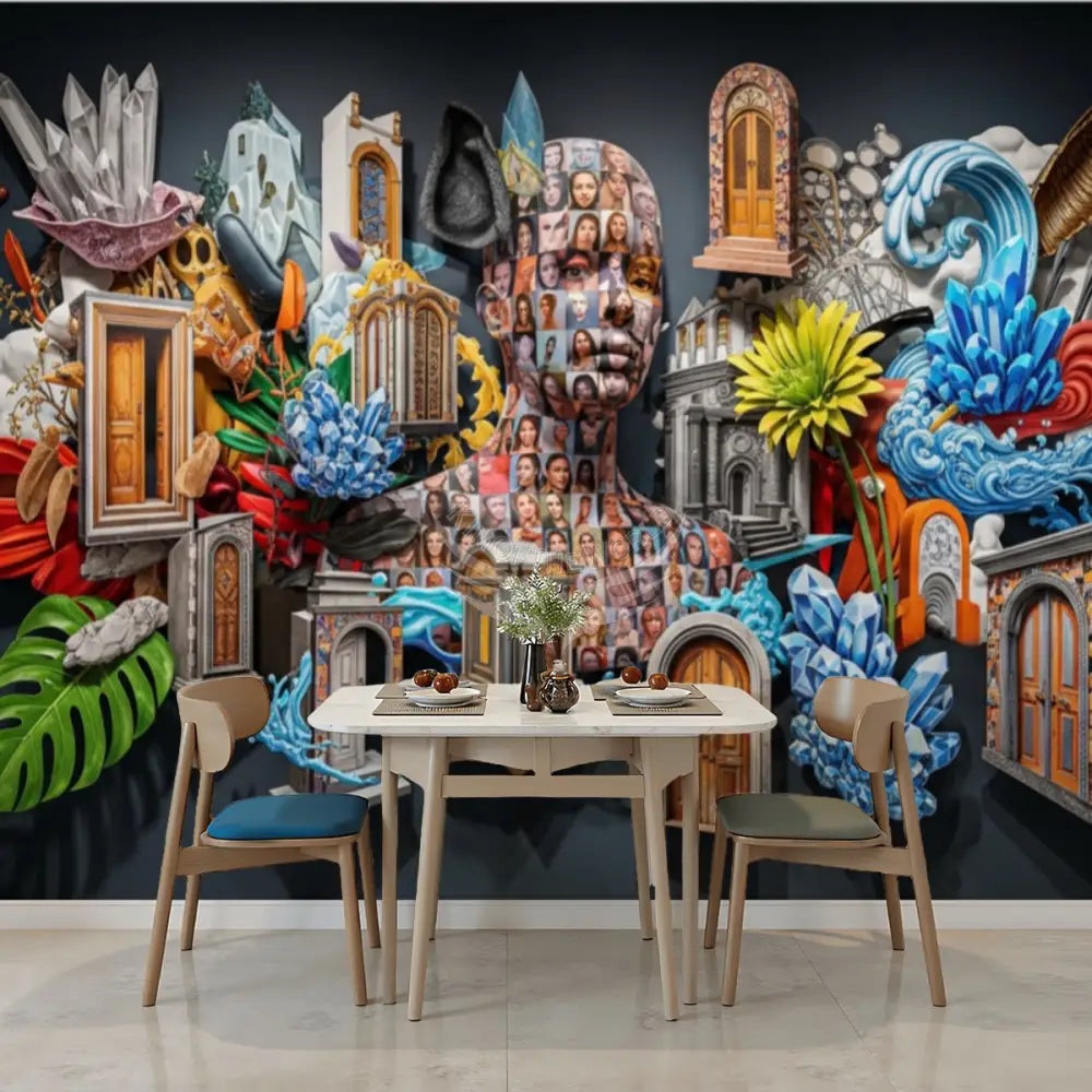 Unpasted Mural Wallpaper 144’’x100’’ - 144’’x100’’ - Wall Coverings