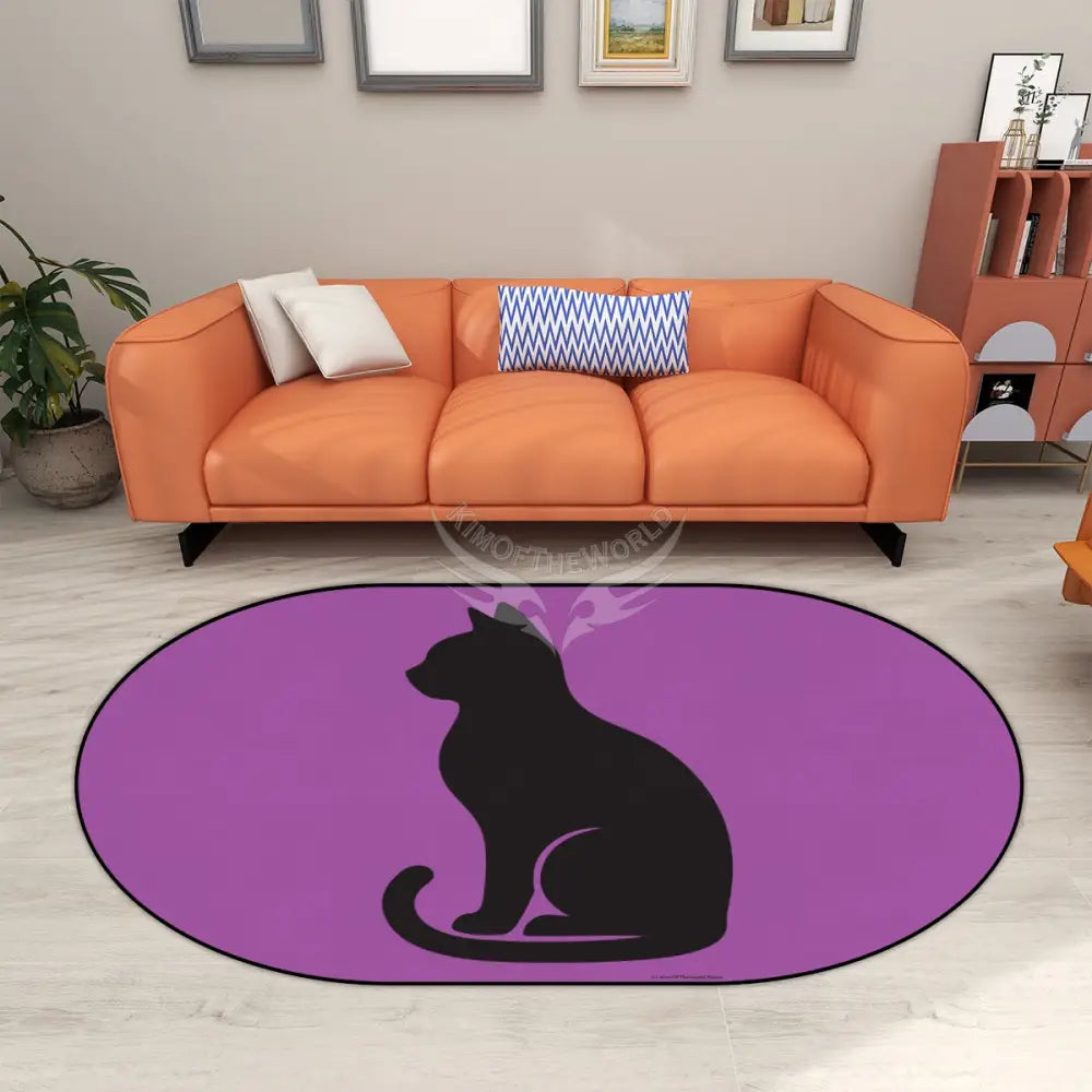 Multiple Sizes Oval Area Rug 60’’x36’’ Rugs & Mats
