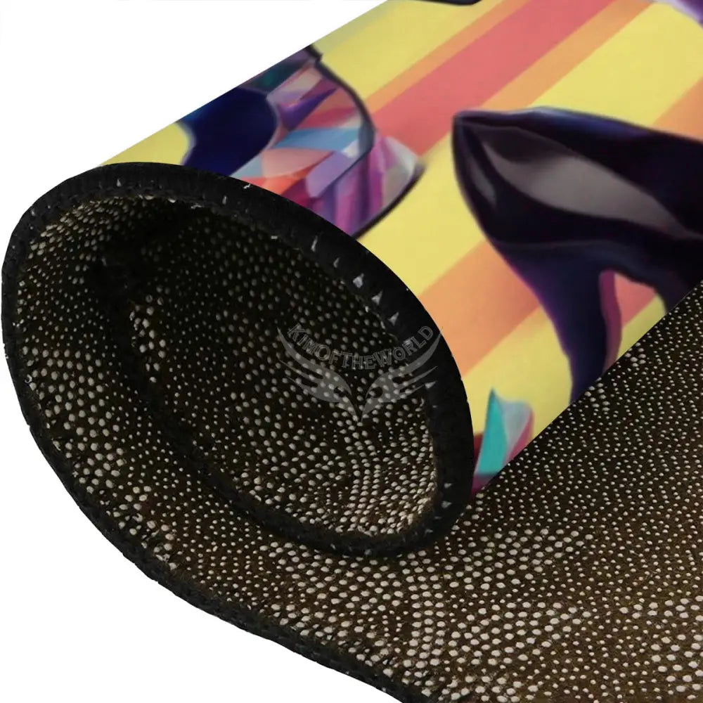 Multiple Sizes Oval Area Rug - High Heels Stiletto Shoes Print Rugs & Mats
