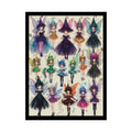 Naughty Anime Fairy Faerie Fae Forest Fest - Wall Art Posters 18″ x 24″ (Vertical) / Semi Glossy Poster