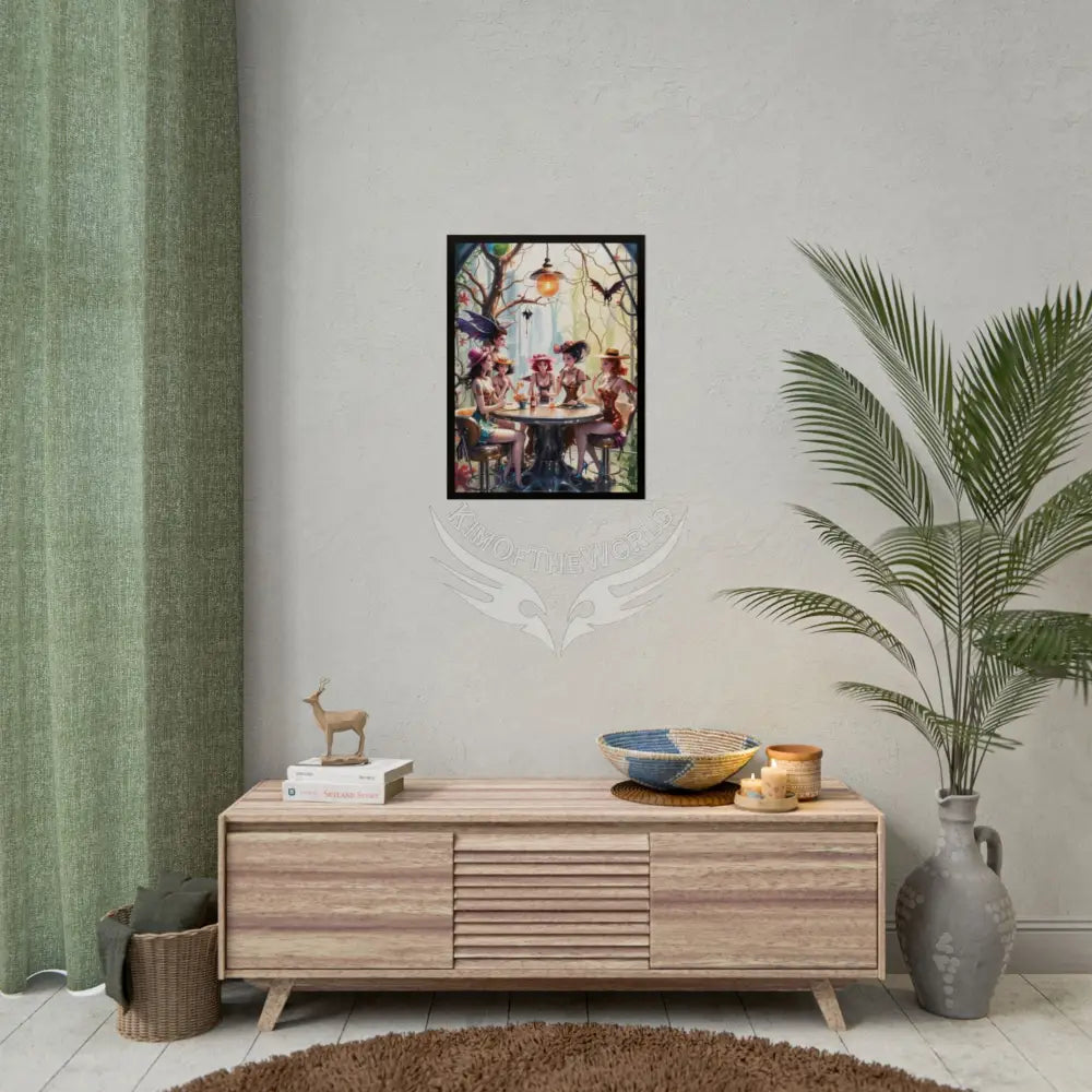 Naughty Anime Smoking Fairy Faerie Fae Forest Fest - Wall Art Posters Poster