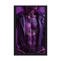 ’No Labels’ Bad Boy Vaporwave Tattooed Men - Sexy Smoking Handsome Man Rolled Poster 20″ x 30″ (Vertical) / Semi Glossy