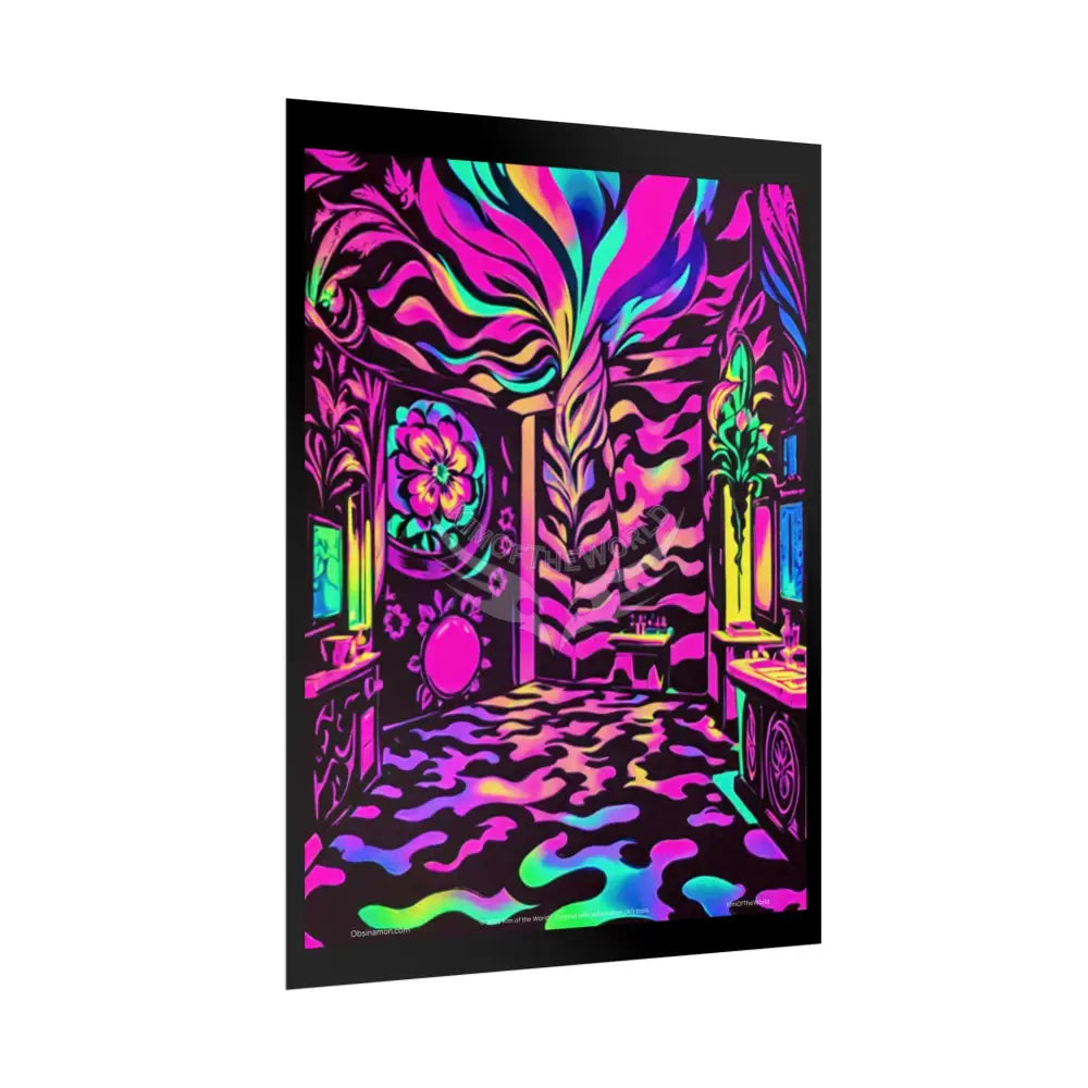 Noen Interiors Pattern Window Form Prints — Rolled Poster Set Poster