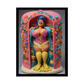 Novelty Rolled Poster — ’Big Mama’ Playful Busty Clay Sculpture Print (Adults Only) 18″ x 24″ (Vertical) / Semi Glossy