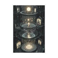 Other Worldly Multi Level Fantasy Matte Stretched Canvas Wall Art 40’’ x 60’’ (Vertical) / 1.25’’ Canvas