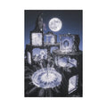 Other Worldly Multi Level Fantasy Matte Stretched Canvas Wall Art 40’’ x 60’’ (Vertical) / 1.25’’ Canvas