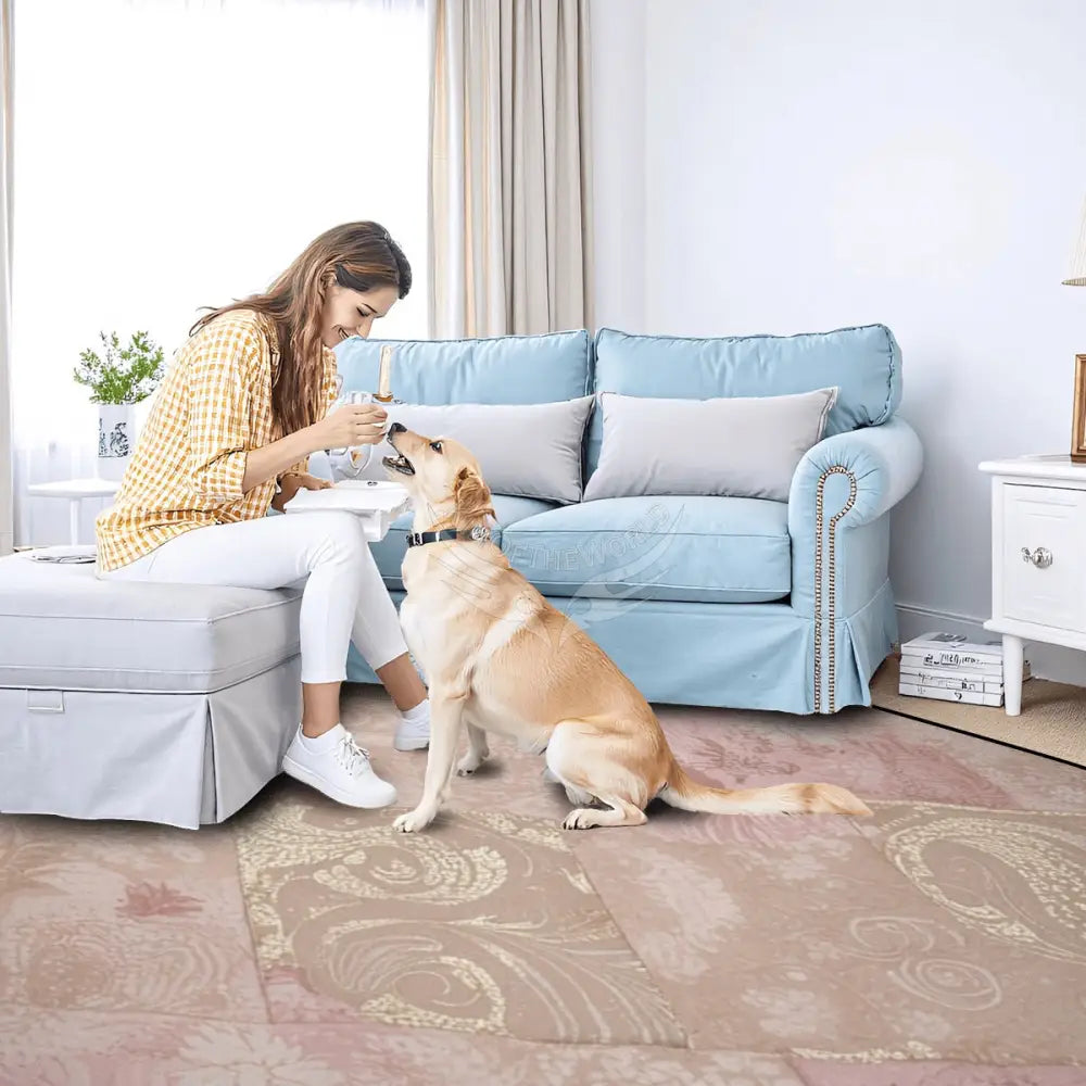 Pastel Floral Galexy 10 ft x 8 ft Large Area Rug Floor Carpet 120’’x96’’ Rugs & Mats