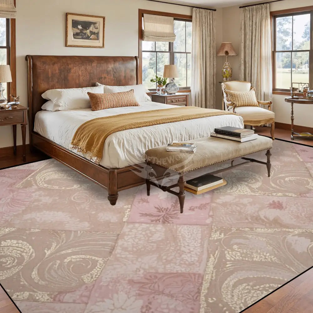 Pastel Pathwys - Large Area Rug Floor Carpet - 12 ft x 10 ft - (Ratio 4:3) 144’’x108’’ Rugs & Mats