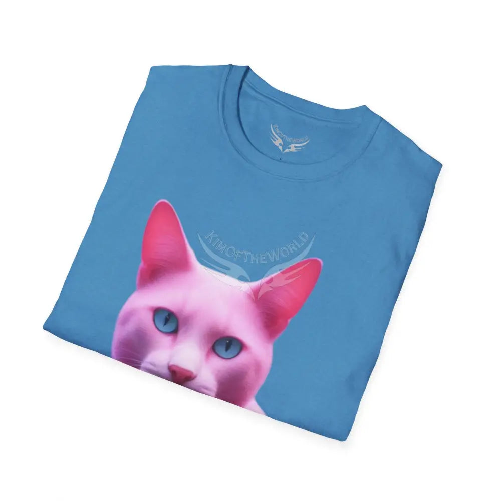 Pink Kitty Cat Parent Tee - Softstyle T-Shirt T-Shirt