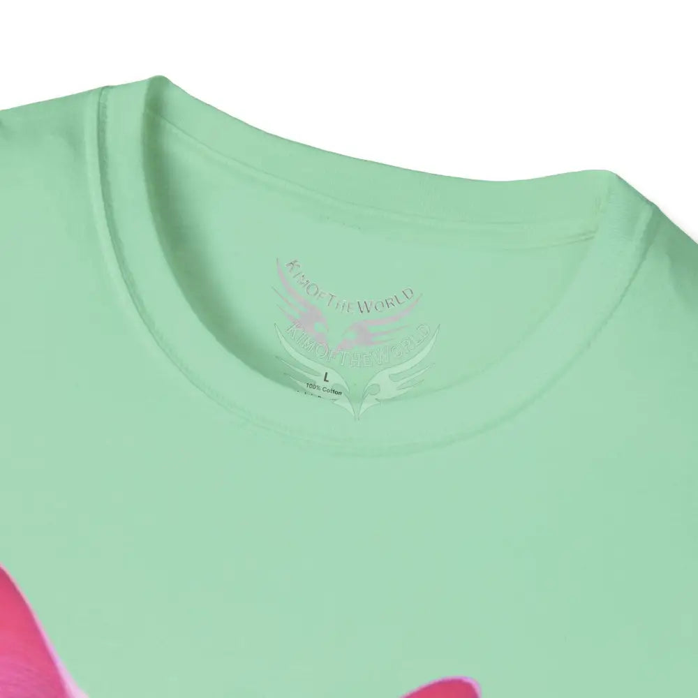 Pink Kitty Cat Parent Tee - Softstyle T-Shirt T-Shirt