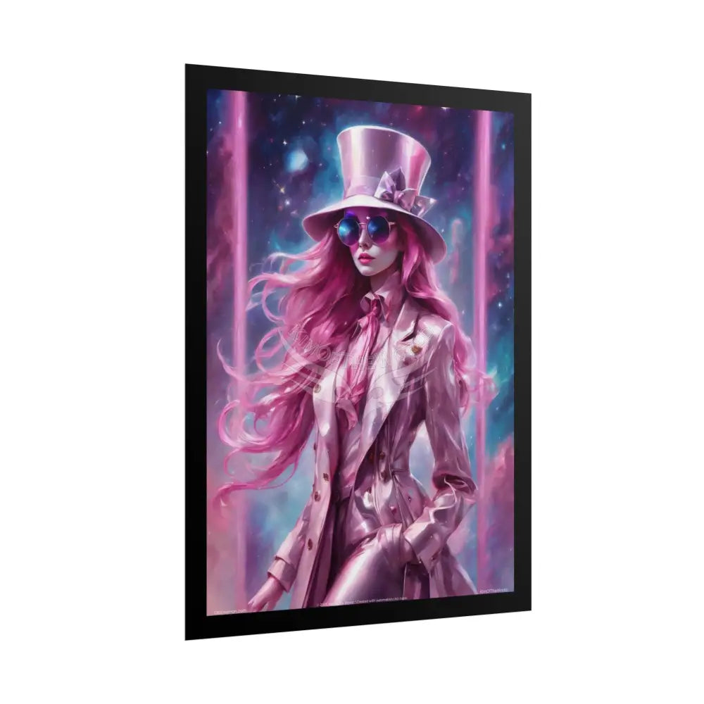 ’Pink Ladies’ Empowered Women Art Prints (Bold Female Characters)— Rolled Poster Set Poster